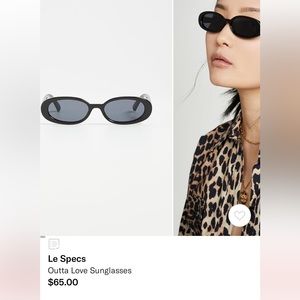 LE SPECS OUTTA LOVE SUNGLASSES